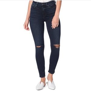 Paige Margot ripped ankle skinny jeans